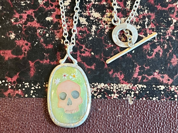 Pastel Skull Pendant