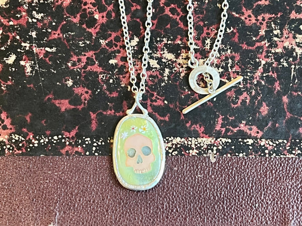 Pastel Skull Pendant