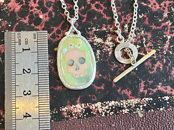 Pastel Skull Pendant