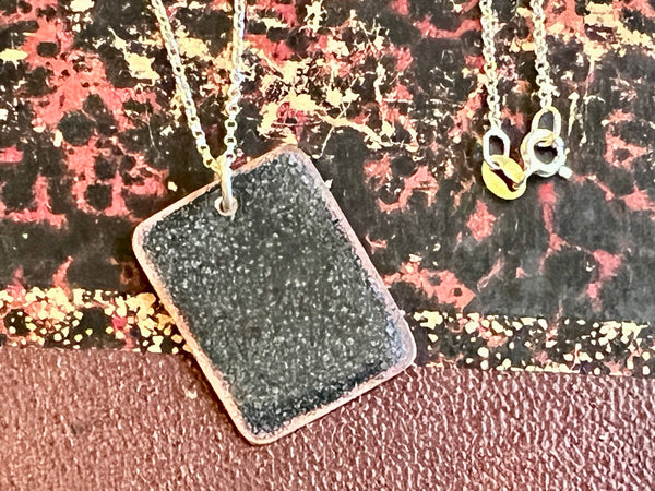 Magpie with Leaves Pendant