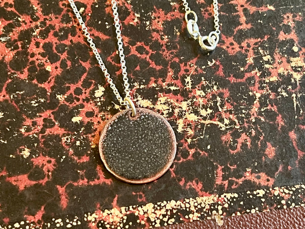 Foraging Crow Pendant