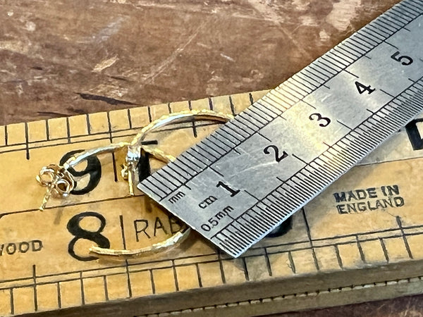 Midi Radiance Hoop Gold Plated