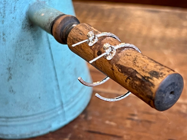 Midi Radiance Hoop Silver