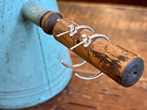 Midi Radiance Hoop Silver