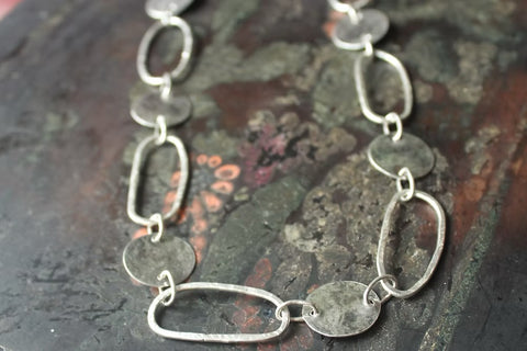Mona Sterling Silver Necklace
