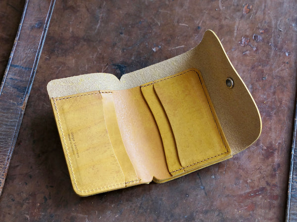 Mustard Leather Purse