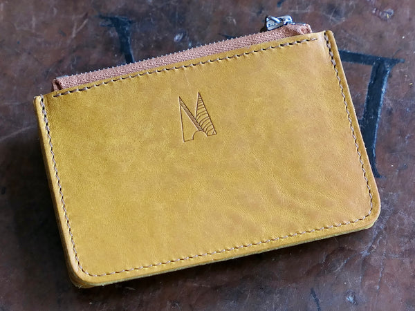 Mustard Leather Purse