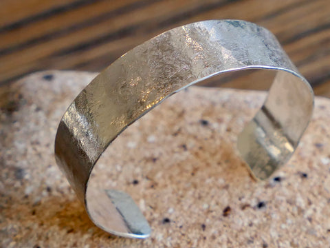 Monolith Wide Silver Cuff