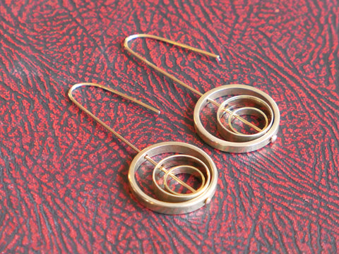 Rings Within Rings Earrings
