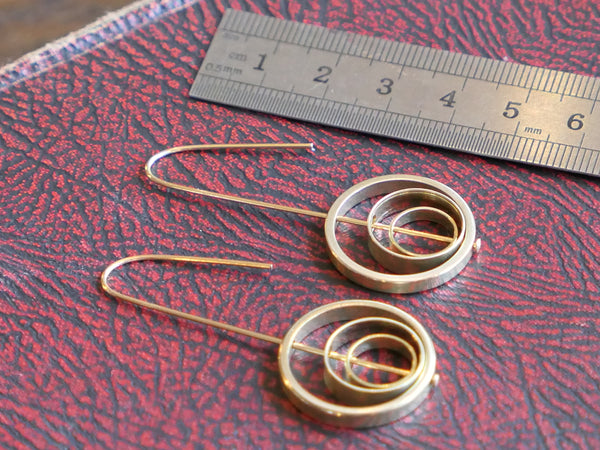Rings Within Rings Earrings