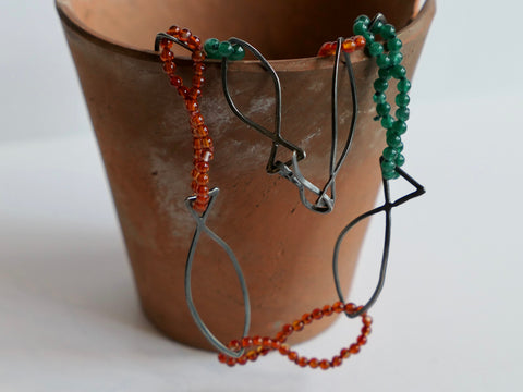 Colourful Fish Necklace