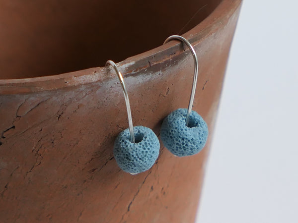 Lava Rock Earrings