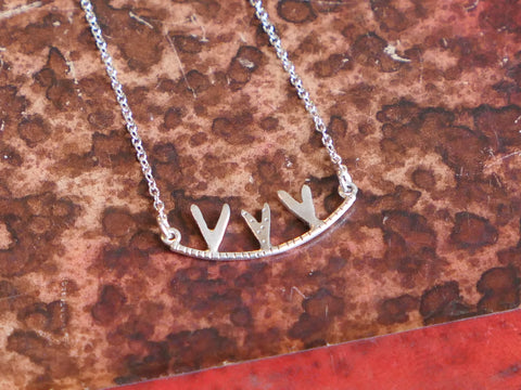 Triple Heart Necklace
