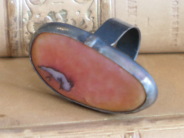 Enamel Axolotl Ring
