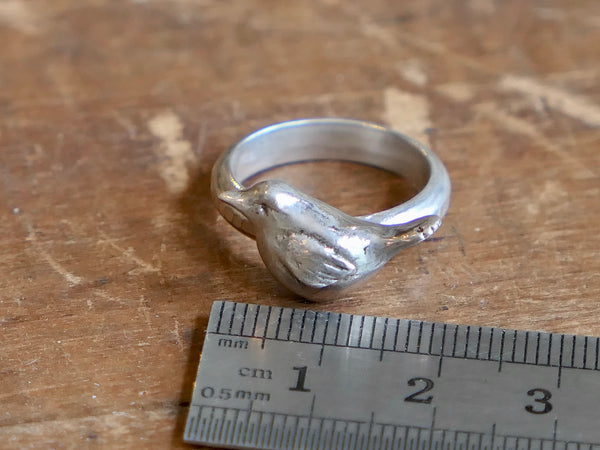 Silver Wren Ring