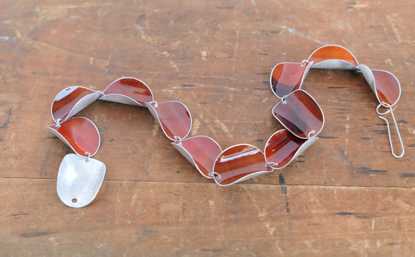 Origami Collar Chestnut