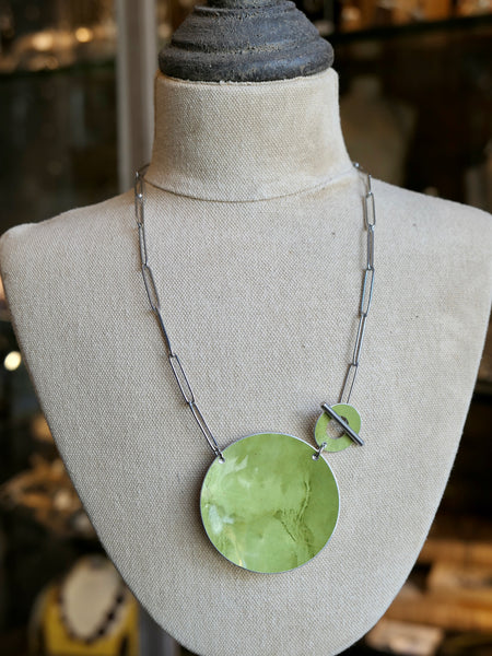 Luna Pendant Chartreuse
