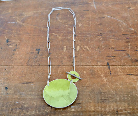 Luna Pendant Chartreuse