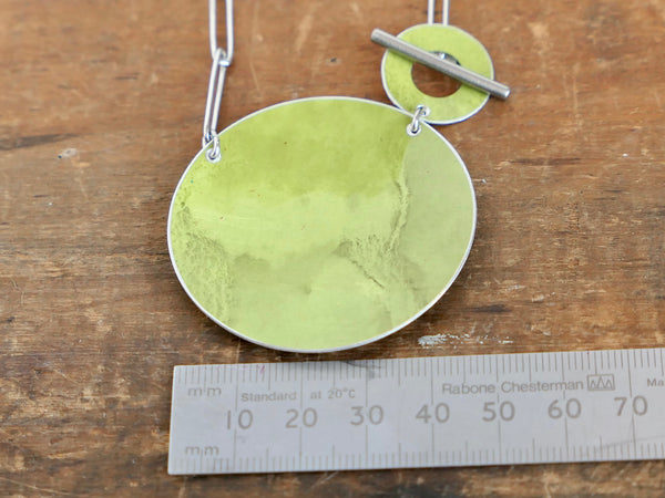 Luna Pendant Chartreuse