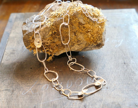 Men An Tol Silver Necklace