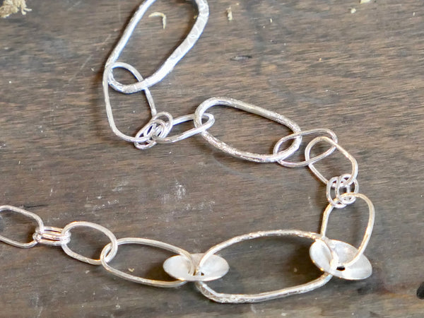Men An Tol Silver Necklace