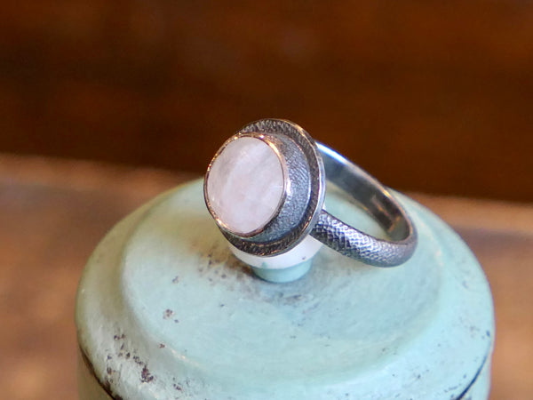 Moonstone Cup Ring