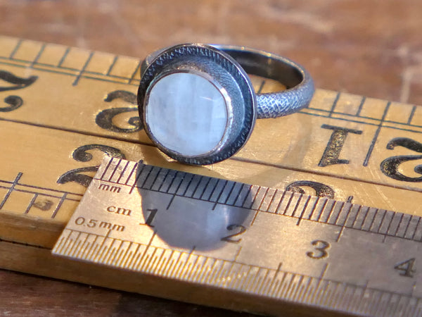 Moonstone Cup Ring