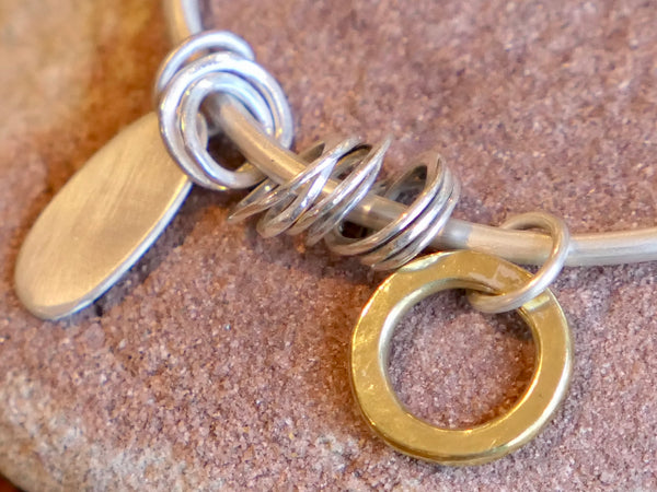 Loopy Hoop Tag Bangle