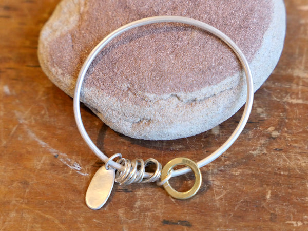 Loopy Hoop Tag Bangle