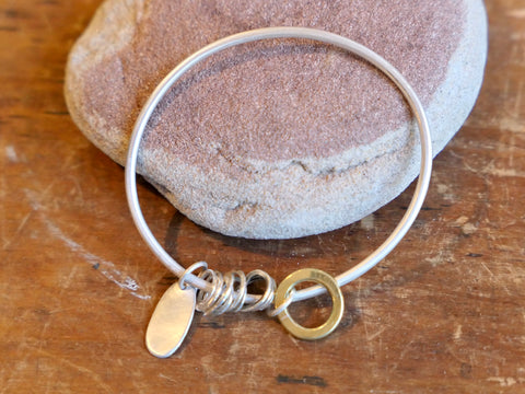 Loopy Hoop Tag Bangle