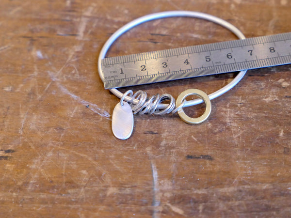 Loopy Hoop Tag Bangle