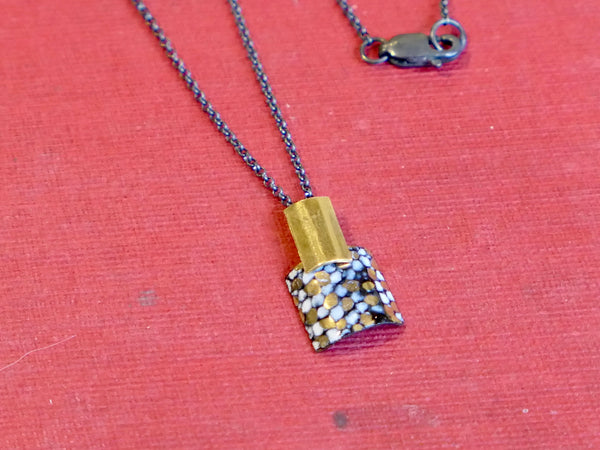 Gold Plated Rectangle and Square Pendant