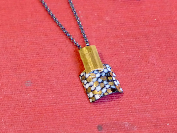 Gold Plated Rectangle and Square Pendant