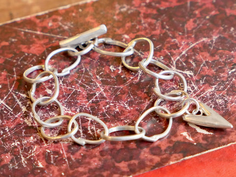 Plump Heart Charm Bracelet #1