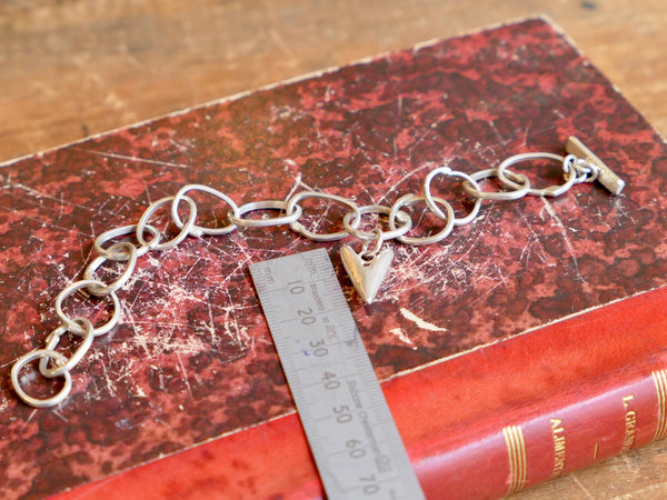Plump Heart Charm Bracelet #1