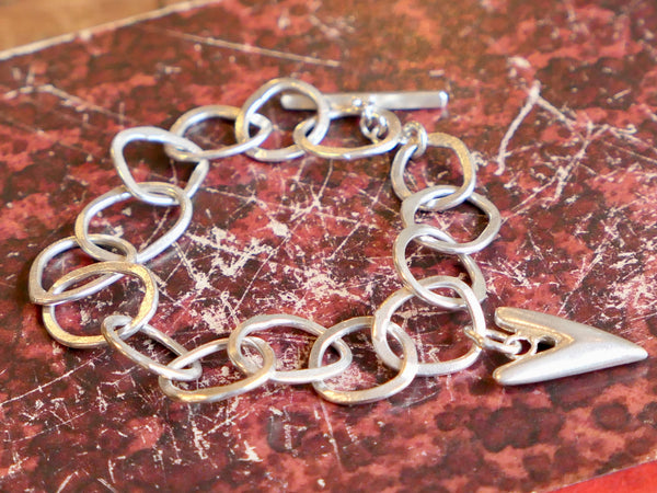 Plump Heart Charm Bracelet #2