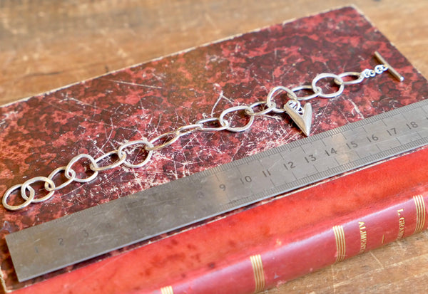 Plump Heart Charm Bracelet #2