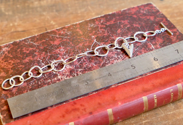 Plump Heart Charm Bracelet #2