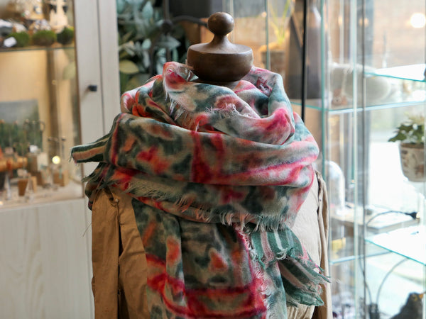 Watermelon Wool Scarf