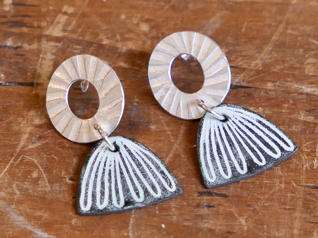 Limpet and Thea Drop Stud Earrings
