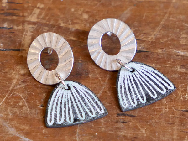 Limpet and Thea Drop Stud Earrings