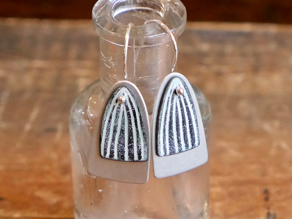 Elora Earrings with Silver