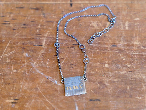 Square Landscape Pendant