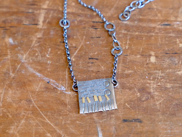 Square Landscape Pendant