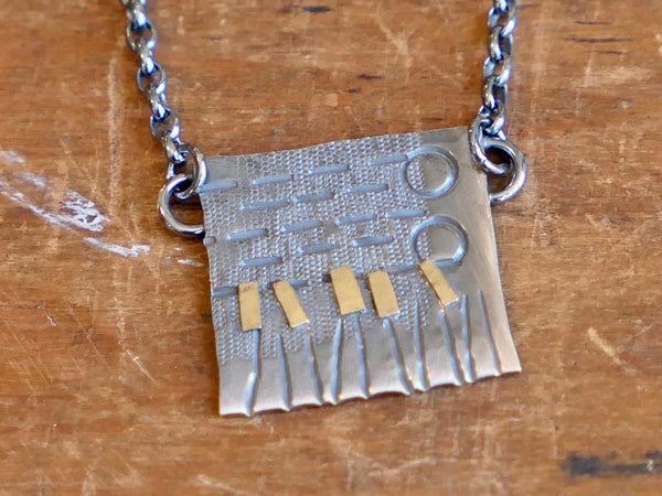 Square Landscape Pendant