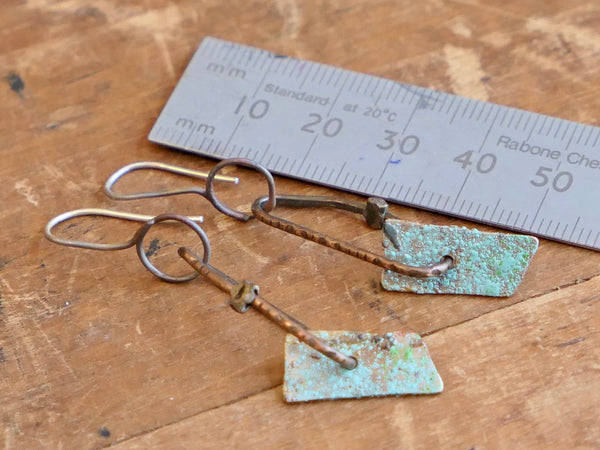 Turquoise Artist Earrings