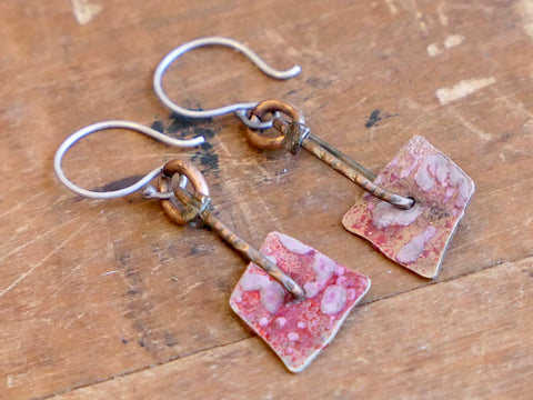 Red Artist Earrings
