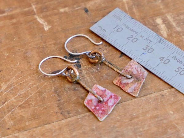 Red Artist Earrings