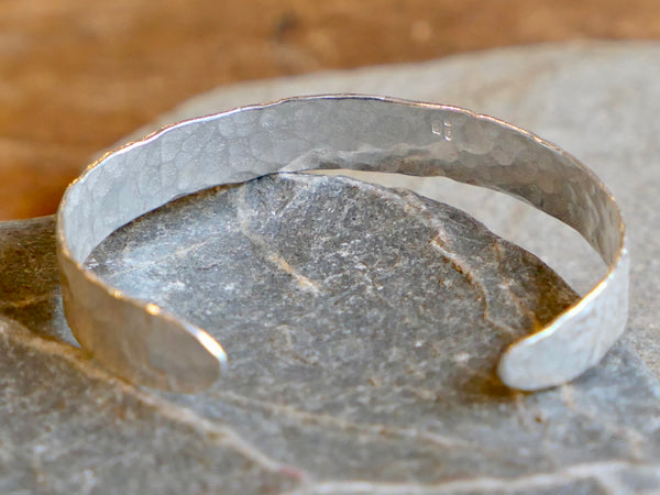 Textured Cuff with Gold Seam