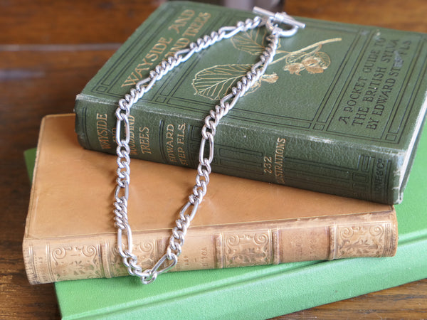 Vintage and Preloved Chunky Sterling Silver Curb Chain
